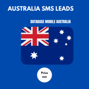 Australia Text Sms Leads Mobile Number Database