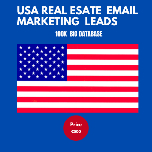 100K Email list of Real estate