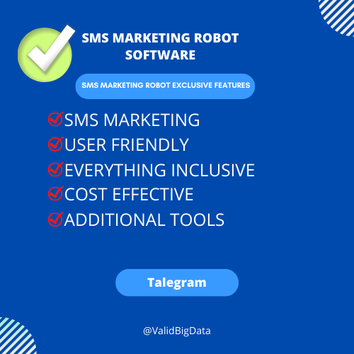 Valid BigData SMS Marketing Robot