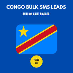 Congo Text Sms bulk Leads Mobile Number Database